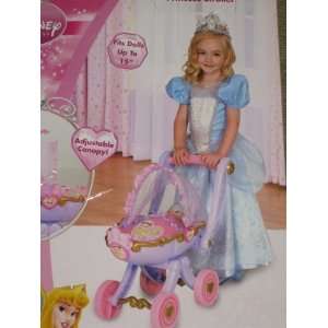   : NEW Disney Princess Stroller Baby Doll Buggy Cart: Everything Else