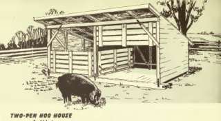 PIGS HOGS SWINE How to Raise Breed Feed House & Finish  