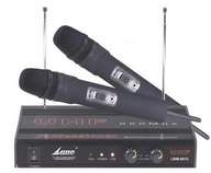 UHF Cordless wireless microphone twin handheld mic #CI  