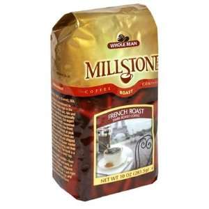 Millstone French Roast Whole Bean Coffee, 10 oz ctages, 2 ct (Quantity 
