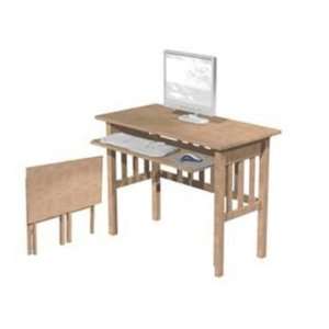  Mission, Computer Desk With Computer Key Board, Foldable 