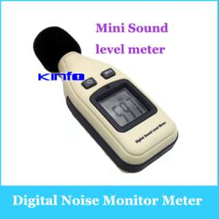 NEW Mini Digital Sound Level Noise Monitor Meter  
