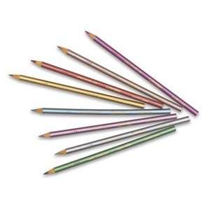  Crayola Metallic Colored Pencils   Set of 8, Metallic Pencils 