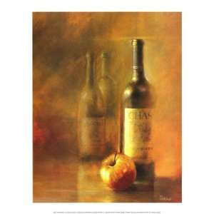   Wine II Finest LAMINATED Print Fletcher Crossman 12x16