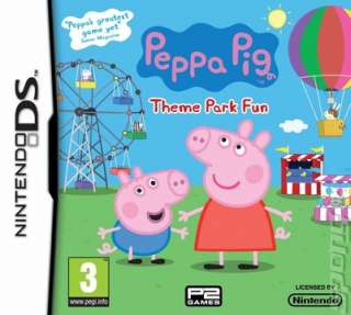 Peppa Pig Theme Park Fun Game Nintendo DS DSi NDS Brand New Kids 