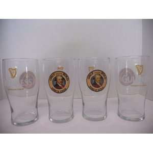 Guinness Pub Glasses (Pint   20 oz.) Only for the Bold Arthur Guiness 