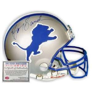 Barry Sanders Detroit Lions Autographed Replica Mini Helmet