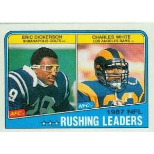  1988 Topps #217 Eric Dickerson / Charles White LL   Colts 