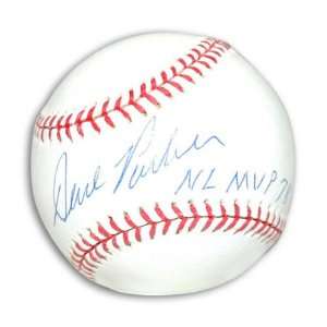 Dave Parker Autographed Baseball with NL MVP 78 Inscription