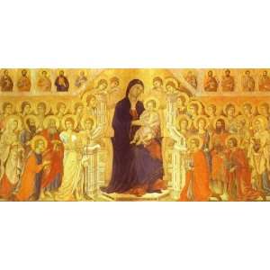  FRAMED oil paintings   Duccio di Buoninsegna   24 x 12 