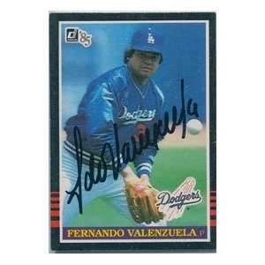 Fernando Valenzuela Autographed 1985 Donruss