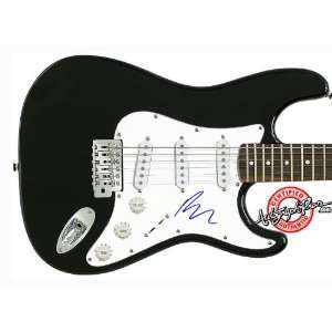 FRANZ FERDINAND Autographed Guitar & Signed COA