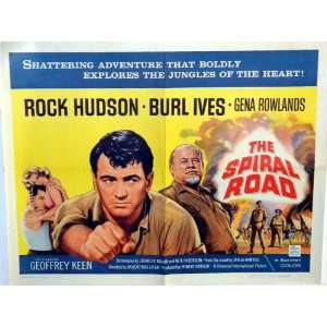    sheet 22x28 Movie Poster Rock Hudson, Burl Ives, Gena Rowlands 1962