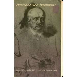  Hermann von Helmholtz Leo Koenigsberger Books