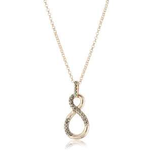  Judith Jack Sterling Silver and Rose Gold Plated Infinity 