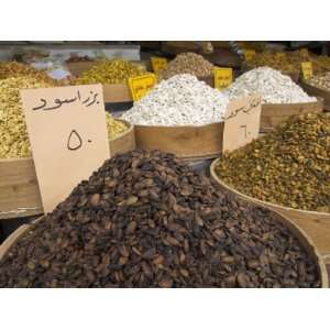 Seed and Nut Stall Near King Hussein Mosque in Downtown Area, Amman 