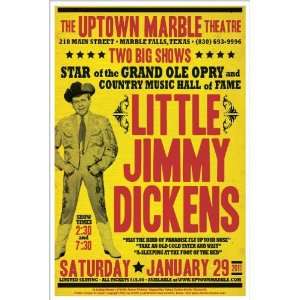  LITTLE JIMMY DICKENS Live in Marble Falls, TX 1/29/2011 