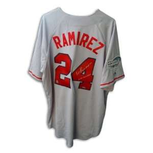 Manny Ramirez Signed Red Sox Majestic Jersey Inscribed