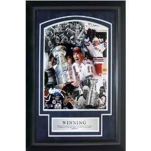 Mark Messier Signed Winning Signed Collage