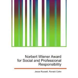 Norbert Wiener Award for Social and Professional Responsibility