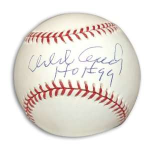 Orlando Cepeda Autographed Baseball   with HOF 99 Inscription