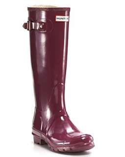   Classic Glossy Rain Boots   Very Berry   Shoes   