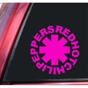  Red Hot Chili Peppers Vinyl Decal Sticker   Hot Pink 