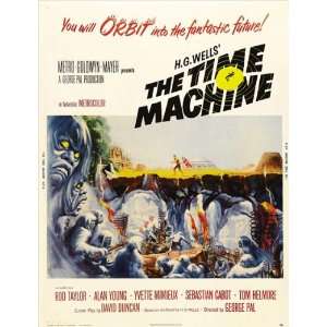  The Time Machine Poster E 27x40 Rod Taylor Yvette Mimieux 