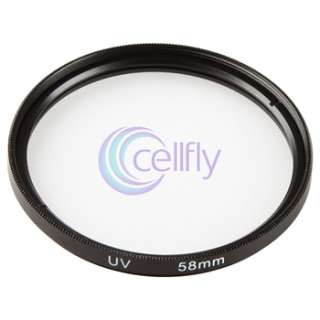 58mm CPL+UV Ultra Violet Filter+Lens Cap Cover+Hood for Canon 550D 