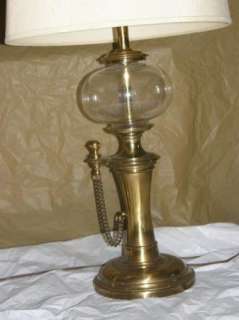 RARE HOLLYWOOD REGENCY FRENCH MODERN AGE SOFA TABLE BRASS GLASS LAMPS 