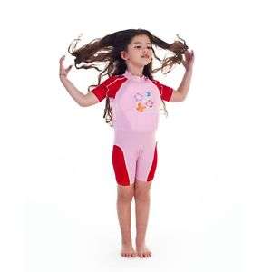 Girls floating swimsuit sun protection swim suit floats  