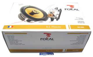 165KRC FOCAL 6.5 POLYKEVLAR COAXIAL SPEAKERS K2 POWER  