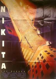 LA FEMME NIKITA   large FRENCH movie poster  LUC BESSON  