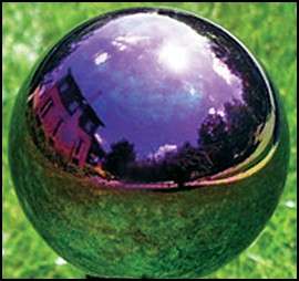 Gazing Ball Gazing Globe Echo Valley 10 Arco Iris Gazing Globe NEW 