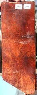 INSTRUMENT REDWOOD BURL 22 x 8 x 2 ~ EXOTIC WOOD 8094  