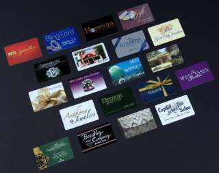 100 Custom POS Gift Cards for Retail or Restaurant  