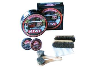 BRAND NEW KIWI Shoe Care Polish Cream Set Kit Gift Idea  
