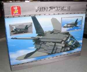 Sluban Building Blocks Air Force Stealth Bomber 209 PC Set New Legos 