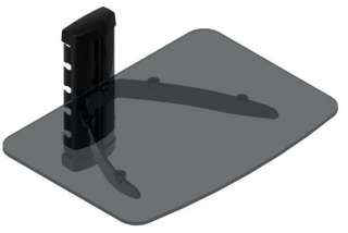 COMPONENT WALL SHELF WITH GLASS FOR DVR,DVR,RECEIVERS  