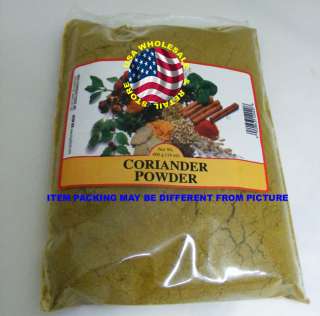 DHANIA CORIANDER CILANTRO SEED POWDER INDIAN FOOD USA  
