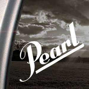  PEARL DRUM LOGO PERCUSSION MUSIC Decal Car Sticker 