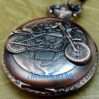New Fashion Harley MOTO Series Pocket Men Watch Bronze  