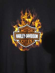 Harley Davidson Shirt Thunder Creek Chattanooga,TN Long Sleeve T sz 