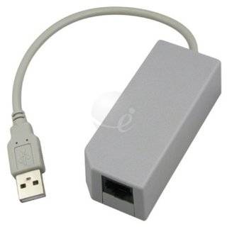 Ethernet LAN Adapter for Nintendo Wii USB Port Video Game
