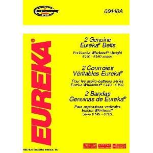  Eureka Whirlwind Belt 2 Pack for Models 6140   6160 Only 