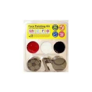  Baseball, Soccer Face Paint Kit with Face Paint Stamps Toys & Games