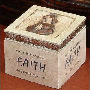  Angel Jewelry Box Collectible Faith Decoration Figurine 