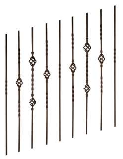 Iron Stair Balusters Oil Rubbed Copper. iron stair parts parts for 