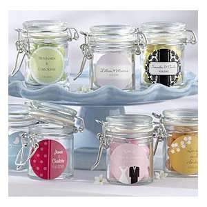 Mini Glass Favor Jars with Clamp Lids 