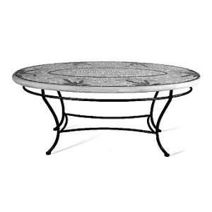   Coffee Table   Black, 54   Frontgate, Patio Furniture